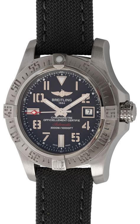 breitling avenger ii seawolf tungsten gray a1733110 f563|Breitling Avenger II Seawolf A1733110/F563.